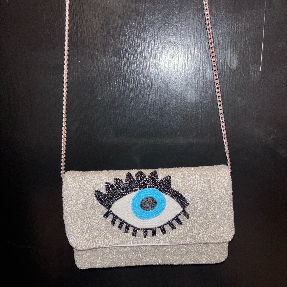 Evil eye  bag beaded